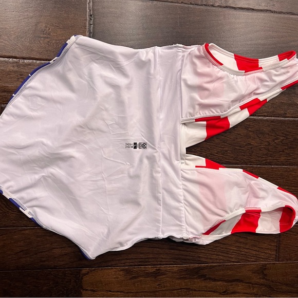 Womens Dixxon Brand American Flag Swimsuit (L) - Picture 3 of 5